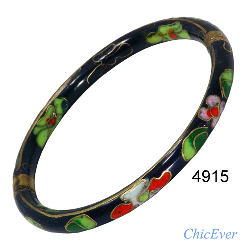 Kinderarmreif, Armreifen, Armband, Armkette, Cloisonne, 4915 - zum Schließen ins Bild klicken